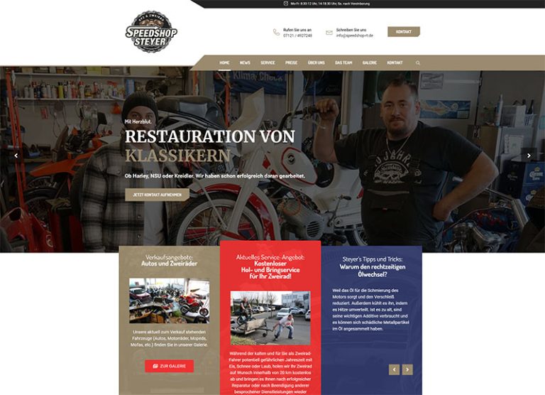 Neue Website endlich veröffentlicht!